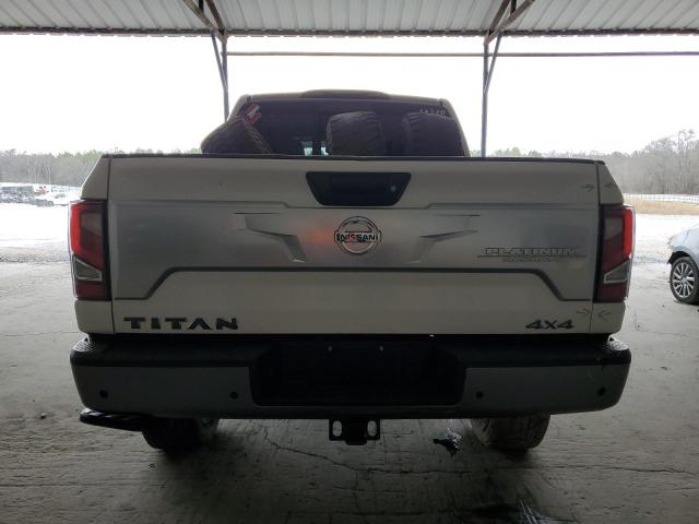 1N6AA1ED8LN504884 - 2020 NISSAN TITAN SV WHITE photo 6