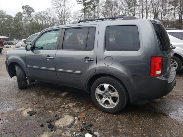 5FNYF3H76CB004788 - 2012 HONDA PILOT EXLN GRAY photo 2