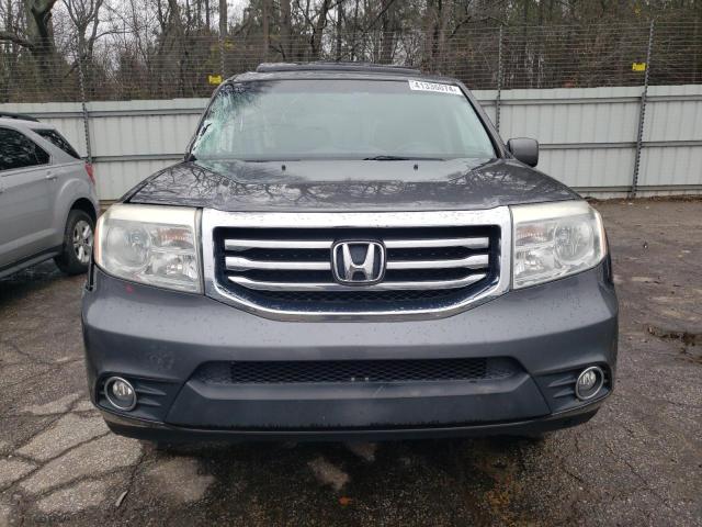 5FNYF3H76CB004788 - 2012 HONDA PILOT EXLN GRAY photo 5