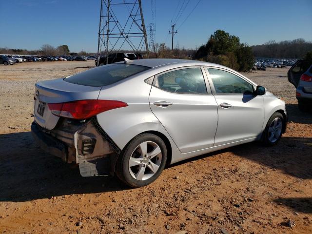 5NPDH4AE1CH151304 - 2012 HYUNDAI ELANTRA GLS SILVER photo 3