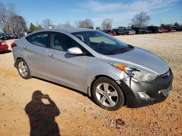 5NPDH4AE1CH151304 - 2012 HYUNDAI ELANTRA GLS SILVER photo 4