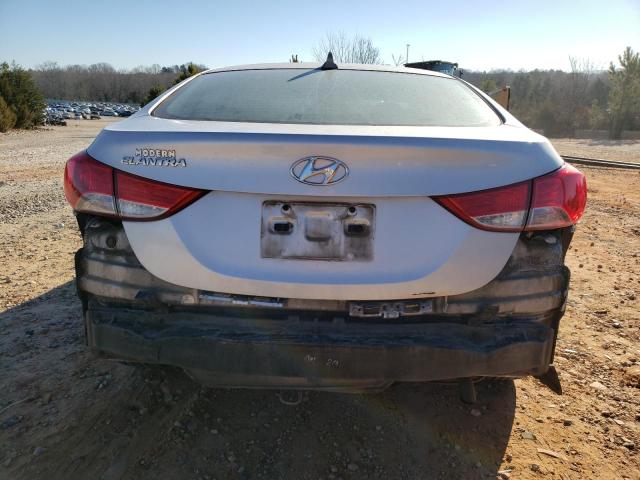 5NPDH4AE1CH151304 - 2012 HYUNDAI ELANTRA GLS SILVER photo 6