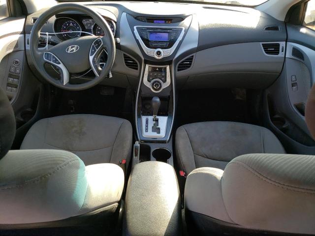 5NPDH4AE1CH151304 - 2012 HYUNDAI ELANTRA GLS SILVER photo 8