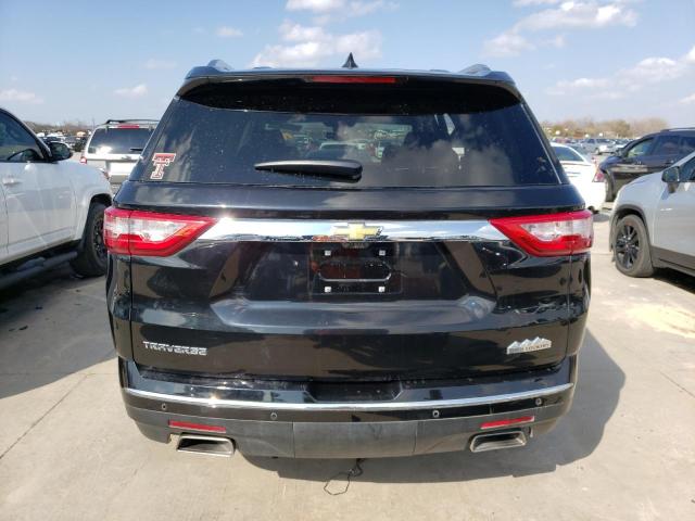 1GNERNKW1LJ228184 - 2020 CHEVROLET TRAVERSE HIGH COUNTRY BLACK photo 6