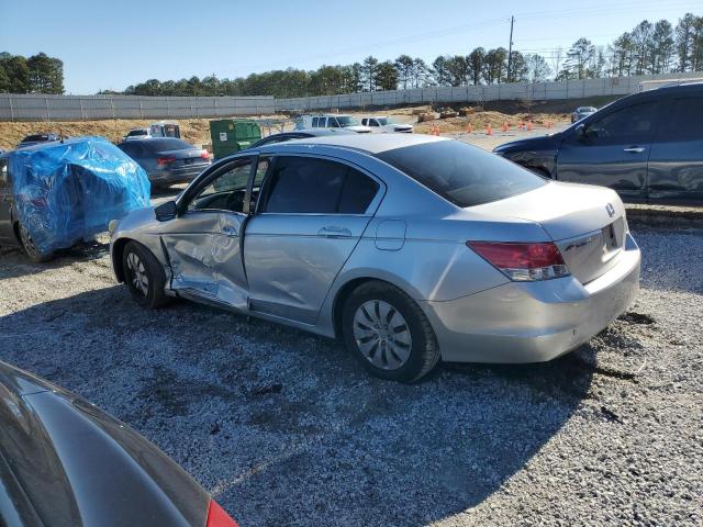 1HGCP2F33AA095348 - 2010 HONDA ACCORD LX SILVER photo 2