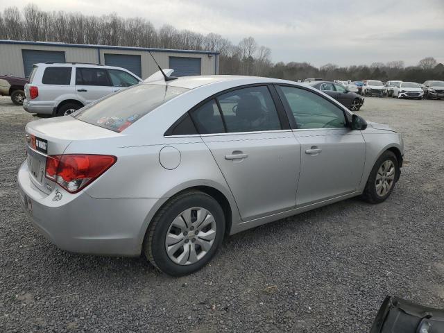 1G1PC5SH6C7347357 - 2012 CHEVROLET CRUZE LS SILVER photo 3