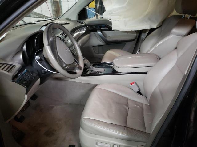 2HNYD28658H555040 - 2008 ACURA MDX TECHNOLOGY BLACK photo 7