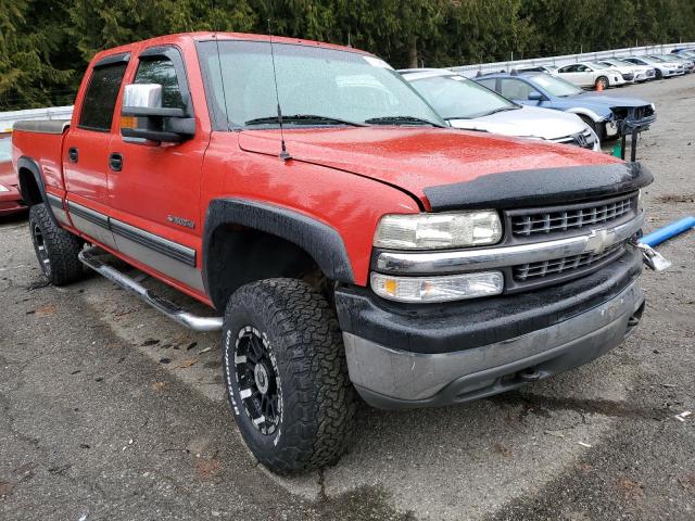 1GCGK13U52F129560 - 2002 CHEVROLET SILVERADO K1500 HEAVY DUTY RED photo 4