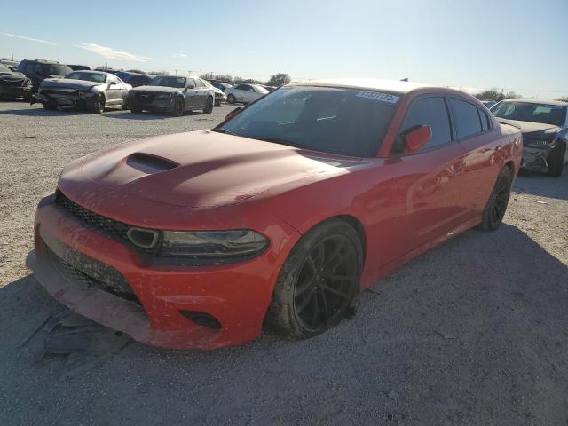 2C3CDXGJ5MH540023 - 2021 DODGE CHARGER SCAT PACK RED photo 1