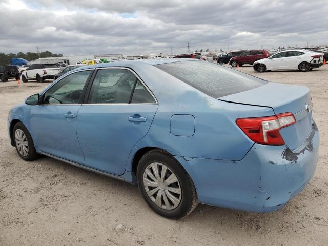 4T4BF1FK8DR303016 - 2013 TOYOTA CAMRY L TURQUOISE photo 2