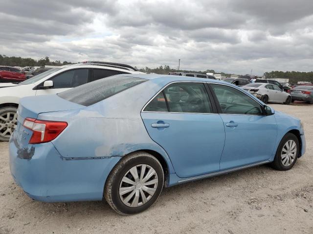 4T4BF1FK8DR303016 - 2013 TOYOTA CAMRY L TURQUOISE photo 3