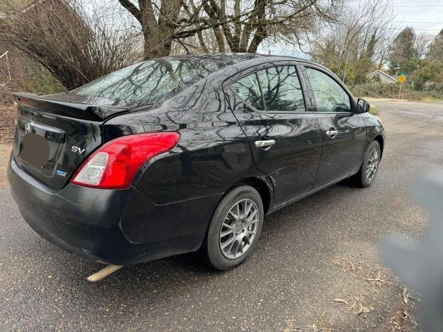 3N1CN7AP5EL841974 - 2014 NISSAN VERSA S BLACK photo 4