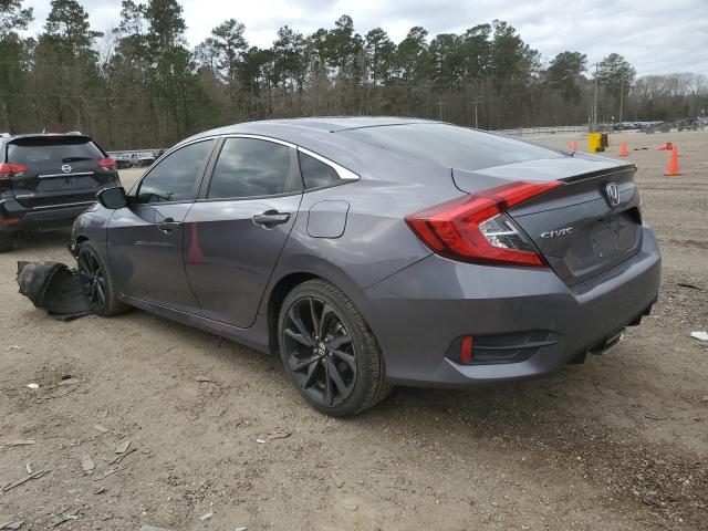 19XFC2F85LE008312 - 2020 HONDA CIVIC SPORT GRAY photo 2