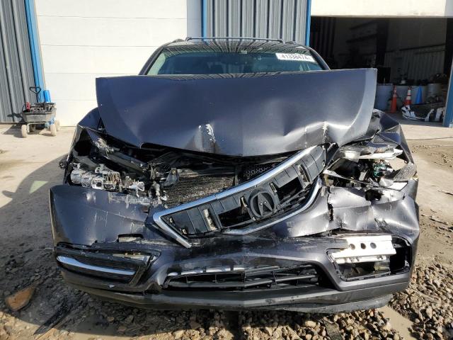 5FRYD4H20EB007302 - 2014 ACURA MDX GRAY photo 5