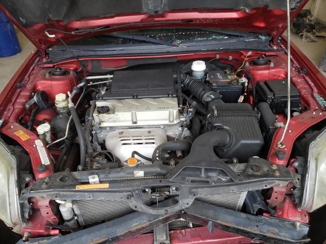 4A3AB36F08E014746 - 2008 MITSUBISHI GALANT ES MAROON photo 11