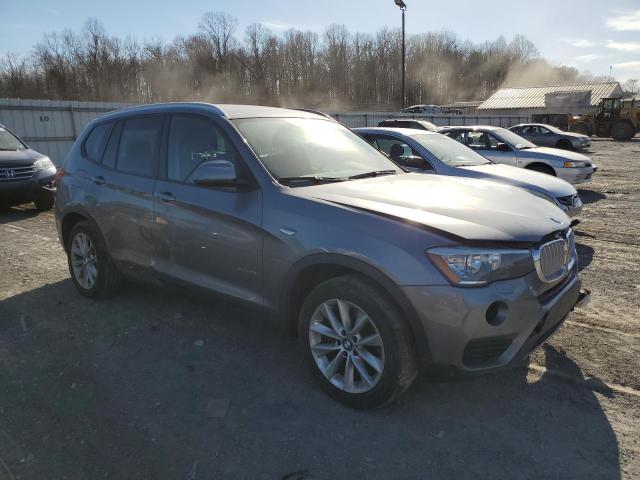 5UXWX9C57G0D64655 - 2016 BMW X3 XDRIVE28I SILVER photo 4