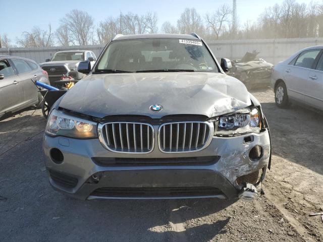 5UXWX9C57G0D64655 - 2016 BMW X3 XDRIVE28I SILVER photo 5