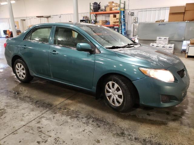 1NXBU40E39Z104516 - 2009 TOYOTA COROLLA BASE 绿色 照片 4