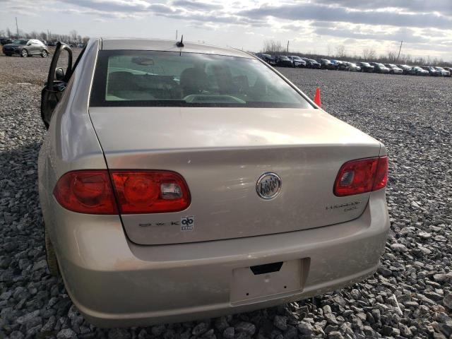 1G4HD572X8U196783 - 2008 BUICK LUCERNE CXL BEIGE photo 6