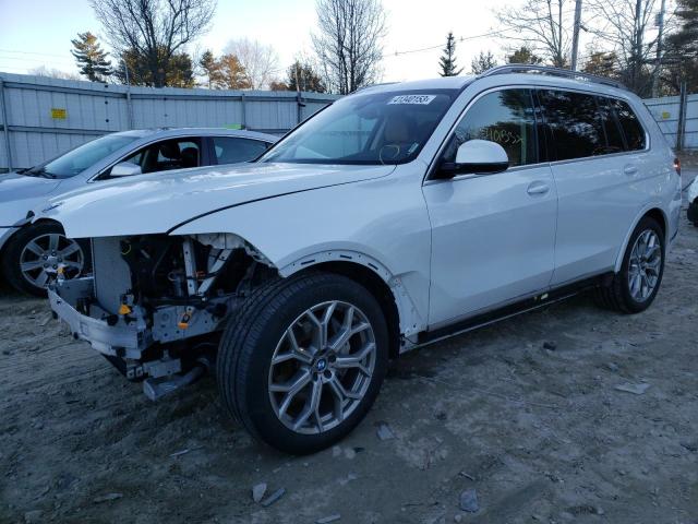 5UXCW2C05M9H26197 - 2021 BMW X7 XDRIVE40I WHITE photo 1