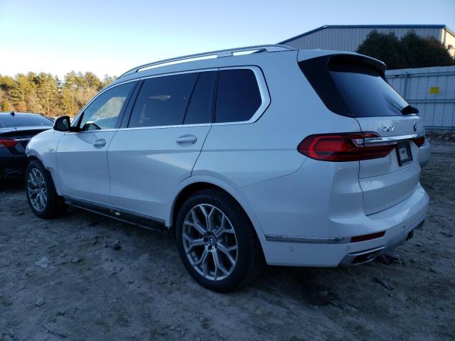 5UXCW2C05M9H26197 - 2021 BMW X7 XDRIVE40I WHITE photo 2