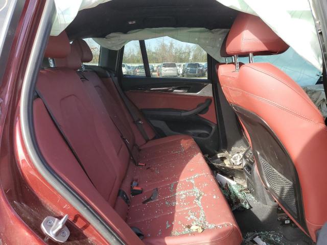 5UX43DP06N9L84034 - 2022 BMW X3 SDRIVE30I Марун фото 10