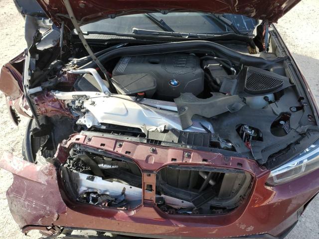 5UX43DP06N9L84034 - 2022 BMW X3 SDRIVE30I Марун фото 11