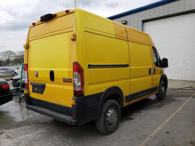 3C6TRVBG9JE117912 - 2018 RAM PROMASTER 1500 HIGH YELLOW photo 3