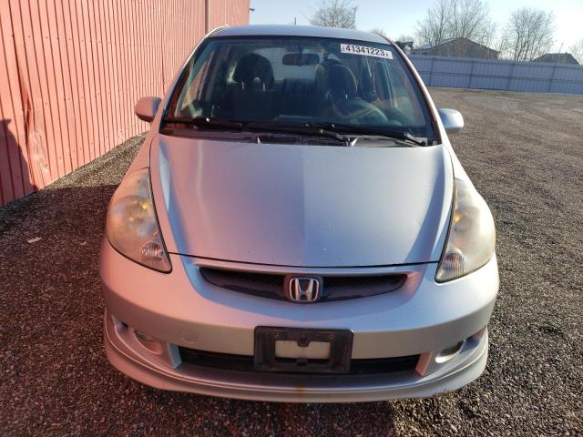 JHMGD38677S812549 - 2007 HONDA FIT S 银色 照片 5