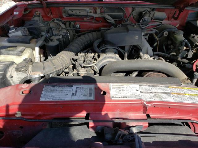 4F4YR16C2XTM22996 - 1999 MAZDA B2500 CAB PLUS RED photo 11