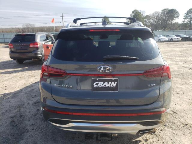 5NMS44AL5MH367916 - 2021 HYUNDAI SANTA FE LIMITED GRAY photo 6