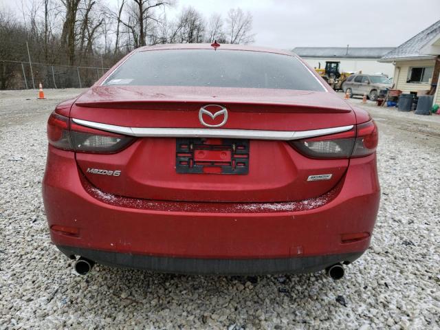 JM1GJ1W54G1456916 - 2016 MAZDA 6 GRAND TOURING RED photo 6