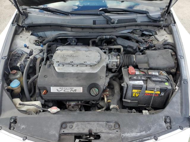 1HGCS22828A011689 - 2008 HONDA ACCORD EXL WHITE photo 11