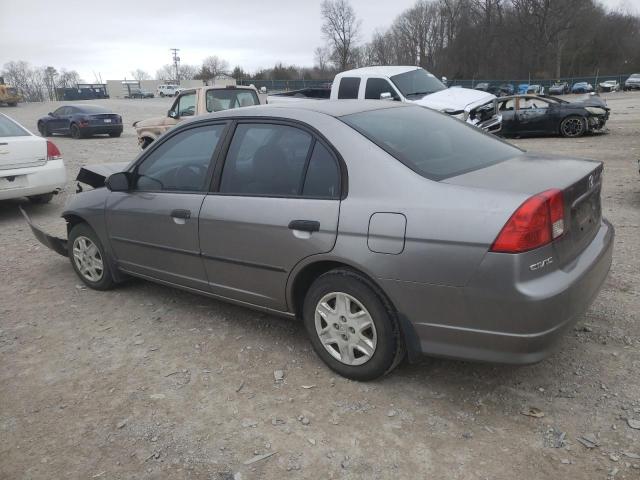 1HGES16395L001680 - 2005 HONDA CIVIC DX VP Boz foto 2