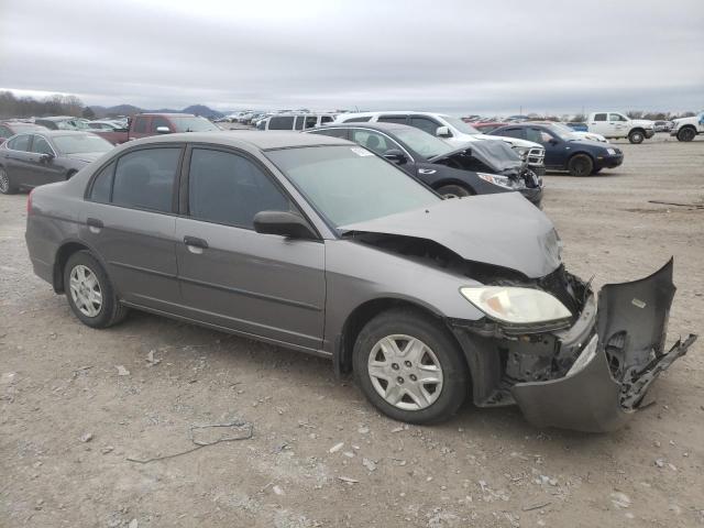 1HGES16395L001680 - 2005 HONDA CIVIC DX VP Boz foto 4