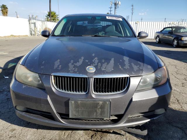 WBAVA37557NL13996 - 2007 BMW 328I I GRAY photo 5