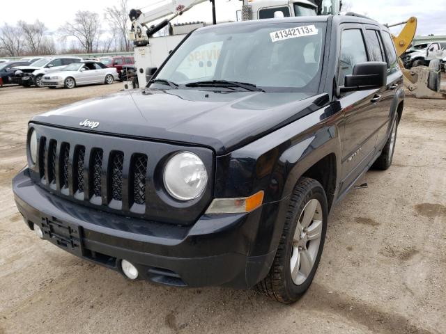 1C4NJPFB0DD119377 - 2013 JEEP PATRIOT LATITUDE BLACK photo 1