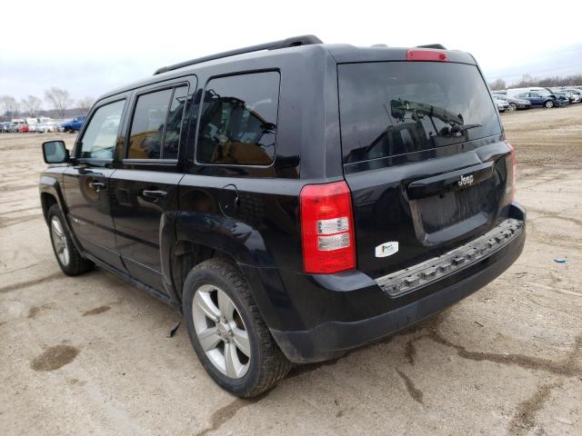 1C4NJPFB0DD119377 - 2013 JEEP PATRIOT LATITUDE BLACK photo 2