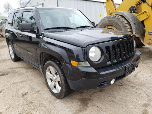 1C4NJPFB0DD119377 - 2013 JEEP PATRIOT LATITUDE BLACK photo 4