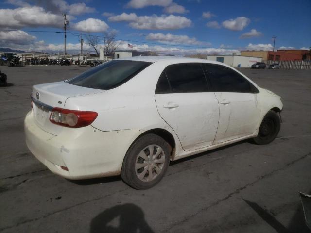 2T1BU4EE4BC587918 - 2011 TOYOTA COROLLA BASE WHITE photo 3