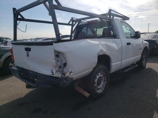 1D7HA16K08J176699 - 2008 DODGE RAM 1500 ST WHITE photo 3