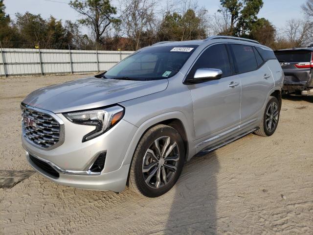 3GKALSEX5JL142673 - 2018 GMC TERRAIN DENALI SILVER photo 1