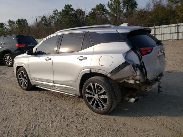 3GKALSEX5JL142673 - 2018 GMC TERRAIN DENALI SILVER photo 2