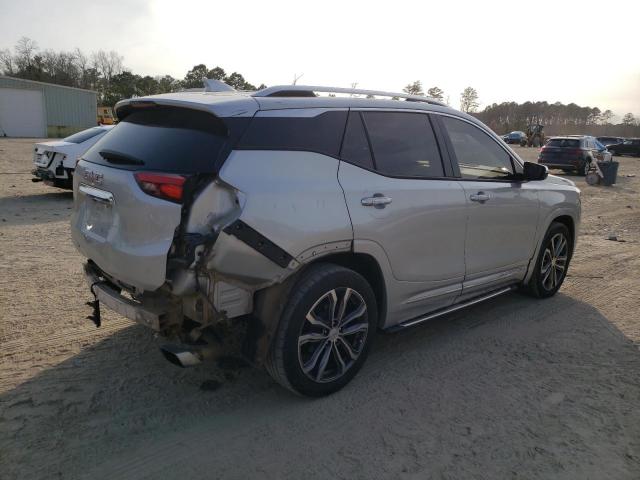 3GKALSEX5JL142673 - 2018 GMC TERRAIN DENALI SILVER photo 3