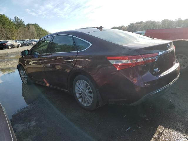 4T1BD1EB3DU013459 - 2013 TOYOTA AVALON HYBRID MAROON photo 2