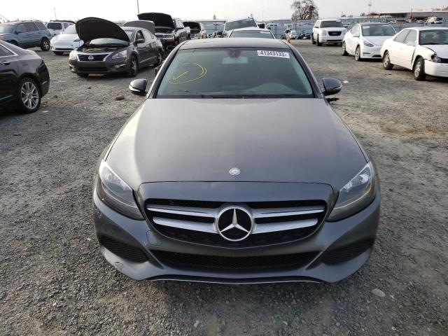 55SWF4HB5HU217898 - 2017 MERCEDES-BENZ C 350E GRAY photo 5