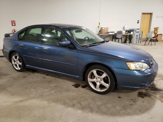 4S3BL626267210569 - 2006 SUBARU LEGACY 2.5I LIMITED BLUE photo 4