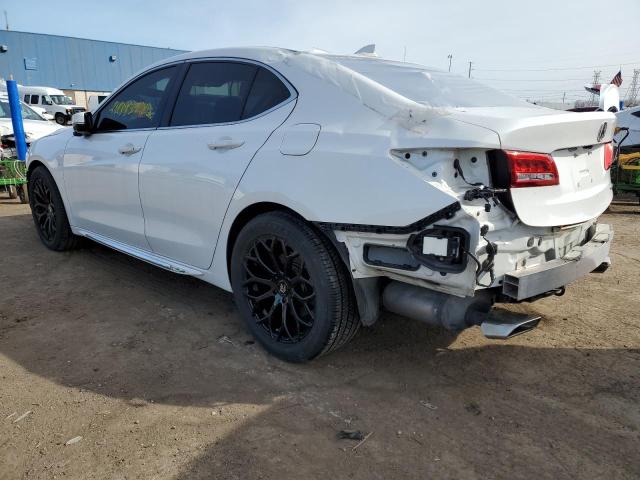 19UUB3F41KA001258 - 2019 ACURA TLX TECHNOLOGY WHITE photo 2
