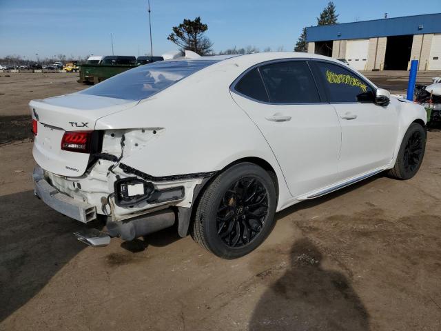 19UUB3F41KA001258 - 2019 ACURA TLX TECHNOLOGY WHITE photo 3