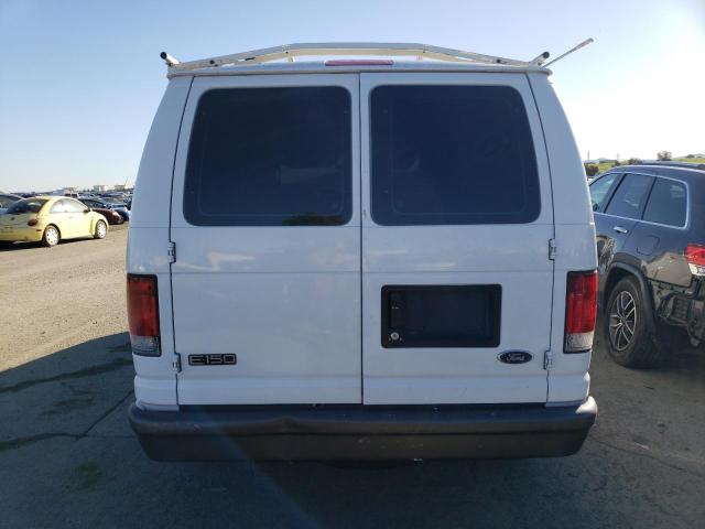 1FTRE14W44HA37685 - 2004 FORD ECONOLINE E150 VAN WHITE photo 6